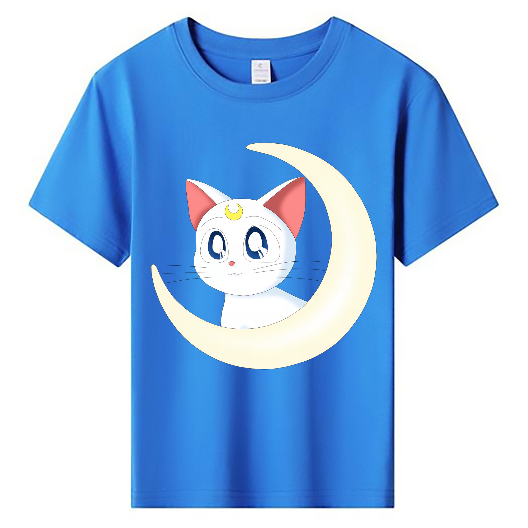 （画像用） 美少女戦士セーラームーン Sailor Moon 綿100％キッズTシャツ（フロントプリント）